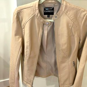 Express Vegan Leather Jacket
